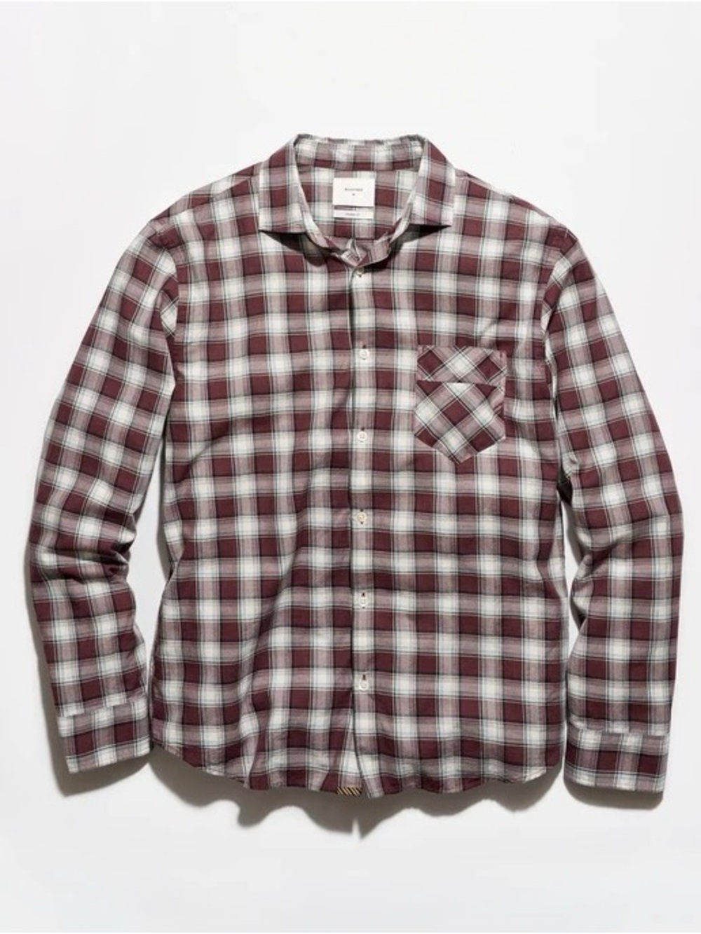 Billy Reid Boucle Plaid John Shirt